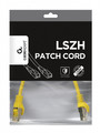 Gembird Patch Cord Cat6A S/FTP LSZH 0.25m, yellow