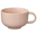 BLOMVECKLARE Mug, light pink, 43 cl