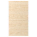 ASKERSUND Front for dishwasher, light ash effect, 45x80 cm