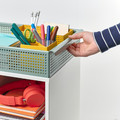 ÖVNING Trolley, white/grey-green, 54x33 cm