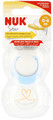 NUK Soother Pacifier Star 2pcs 0-6m, blue