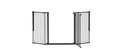 Baby Dan Carl Wide outdoor safety gate, black