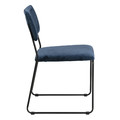 Chair Cornelia VIC, navy blue