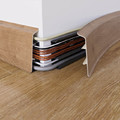 Arbiton PVC Skirting Board Indo, Sierra oak