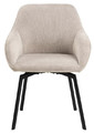 Swivel Dining Chair Clara, beige