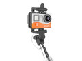 Monopod Selfie Stick Wired Black