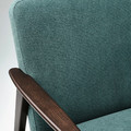 EKENÄSET Armchair, Kelinge grey-turquoise