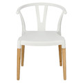 Chair Wicker PP Simplet, white