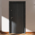 Flat Entrance Door Dominos 90, right, graphite