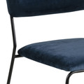 Chair Cornelia VIC, navy blue