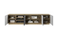TV Cabinet Asha 200 cm, artisan/rivier stone mat