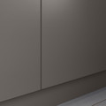 PAX / FORSAND Wardrobe, dark grey/dark grey, 250x60x201 cm