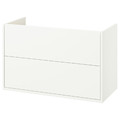 HAVBÄCK Wash-stand with drawers, white, 100x48x63 cm