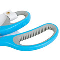 Starpak Metal Scissors with Rubber Handle 21cm