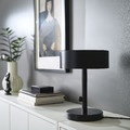 NYMÅNE Table lamp, anthracite, 33 cm