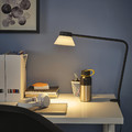 SAMBORD Desk lamp, black/white