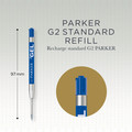 Parker Gel Pen Refill Blue 2pcs