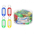 Starpak Plastic Key Tags Key Chains 100pcs