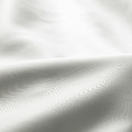 NATTJASMIN Fitted sheet, white, 180x200 cm