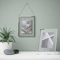 LERBODA Frame, silver-colour, 20x25 cm