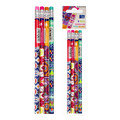 Starpak Triangular Pencil with Eraser Etno 4pcs