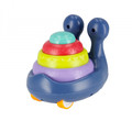 Press & Go Toy Snail 12cm, 1pc, assorted colours, 3+
