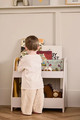 Kid's Concept Storage Unit, grey mustard