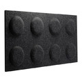 Decorative Wall Panel 60 x 30 cm, felt, block, graphite