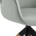 Swivel Chair Aura, auto return, light grey