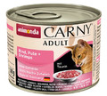 Animonda Carny Adult Beef, Turkey & Shrimps Wet Cat Food 800g