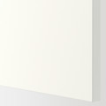 METOD High cabinet with shelves, white/Vallstena white, 80x37x200 cm