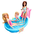 Barbie Doll And Pool Playset HRJ74 4+