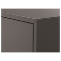 EKET Cabinet with door, dark grey, 35x35x35 cm