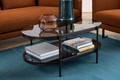 Coffee Table Bayonne, oval, black