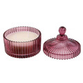 Scent Candle in Glass Bohemian L, grey