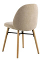 Dining Chair Sophia, beige/oak