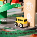LILLABO Garage with car and helicopter, multicolour