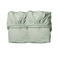 LEANDER Sheet for baby cot 2 pcs, Sage Green
