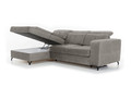 Corner Sofa-Bed Left Belavio Mini Crown 4 Taupe