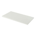 GoodHome Bathroom Countertop Perma 80 x 45 cm, white