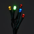 Christmas Lights 240 LED, indoor/outdoor, multicolour, battery-powered