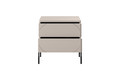 Bedside Table Nightstand Sonatia 45, cashmere