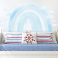 Wall Sticker Set 90x134cm - Rainbow Blue