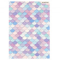 Document File Folder with Elastic Band A4 1pc Mermaid, assorted patterns