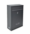 Basic Wall-Mount Letterbox, Anthracite, 215x320x85mm
