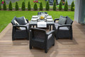 Outdoor Furniture Set CORFU FIESTA II, graphite