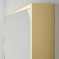 HOVET Mirror, gold-colour, 78x196 cm