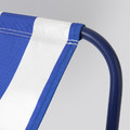 STRANDÖN Folding stool, blue
