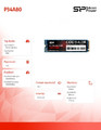 Silicon Power SSD 1TB PCIe M.2 NVMe 3400/3000MB/s