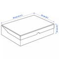 VATTENTRÅG Box with lid, 32x23x10 cm